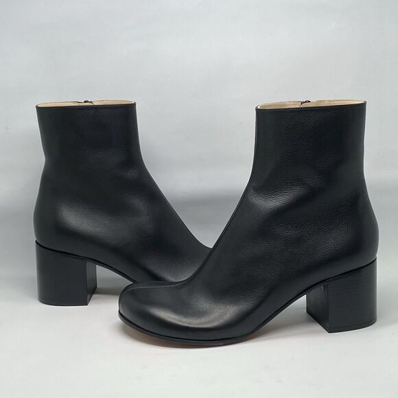 Loewe Terra 60MM Leather Ankle Booties size 39 - Picture 9 of 14
